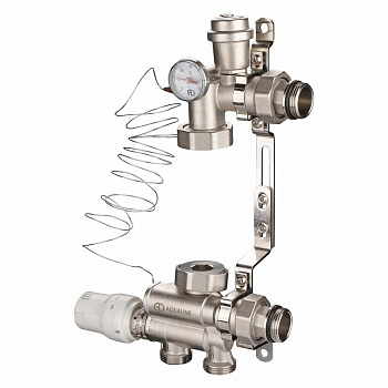 Насосно-смесительный узел (без насоса) ниж. подкл. AQUALINK 130-180мм