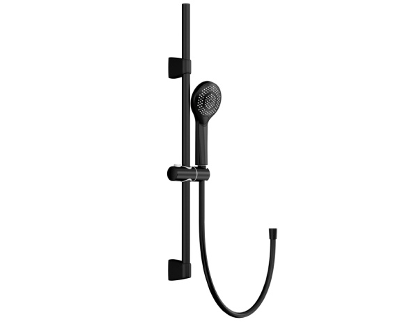 Душевой гарнитур NENO (стойка) 3 режима шланг 200 PVC черный (экспозиция)