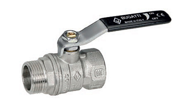 Кран шаровый BUGATTI 1/2"  вн/нар рычаг  серия 606 ARIZONA (20)