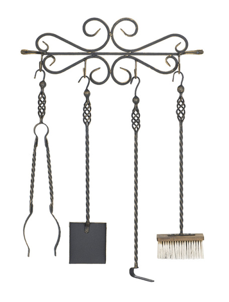 Набор каминный  Везувий кованый N160S