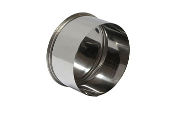 Заглушка (глухая)  d 135 (нерж 0,5 мм)  Sferra