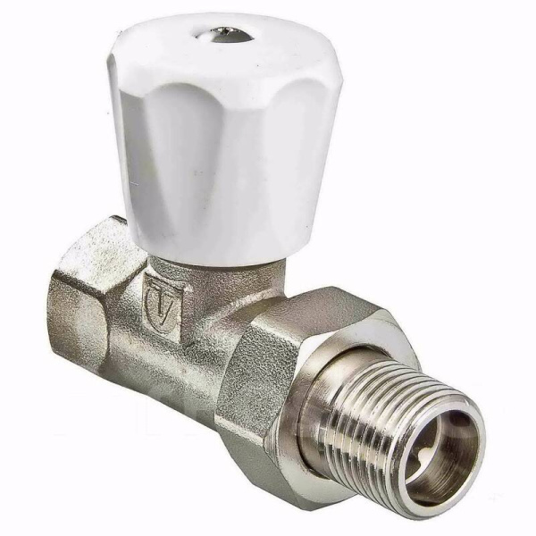 Вентиль рад. прямой верх. 3/4" TIM