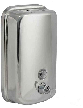 Дозатор для жидкого мыла из нержавеющей стали, "SOLINNE", TM804ML, матовый,1,0 литр, 21х13,5х11см 21