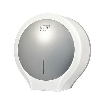 Диспенсер туалетной бумаги Рuff-7135S, хром, с замком, ABS-пластик