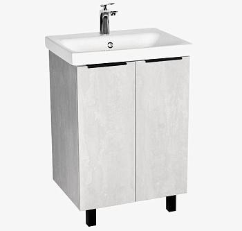 Тумба "Берлин" MODUO 60 2 ств цемент