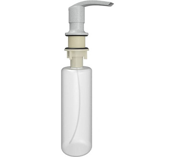 Дозатор для жидкого мыла ML-D02 серый (310) объем 330 мл