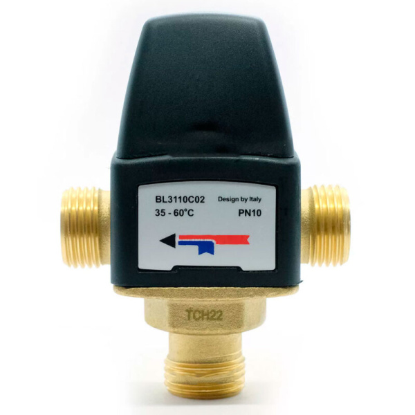 Клапан термосмесительный 1/2" BL3110C02 TIM