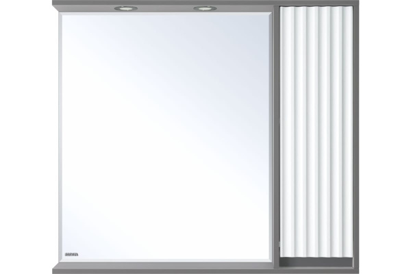 BALATON - 90 Зеркало-шкаф правый, комбинированный