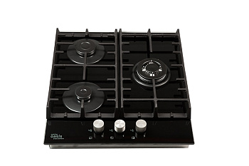 Варочная панель газовая "making Oasis everywhere" P-3GBT (B) Oasis