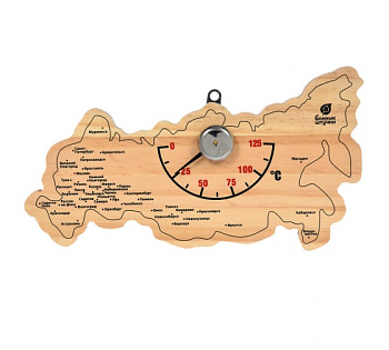 Термометр Банные штучки Карта России