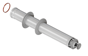 Труба с наконечником стандарт Ф60/100 L1000