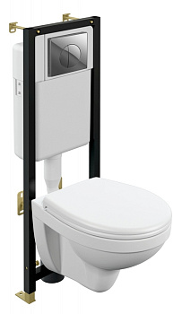 Комплект инсталляции 	Cersanit Delfi