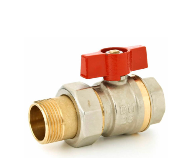 Кран шаровый PN 40 DN20 американка BVR-F латунный