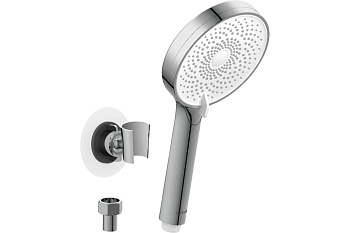 Душевой гарнитур FERRO (держатель лейки) 3 режима шланг 150 металл круг