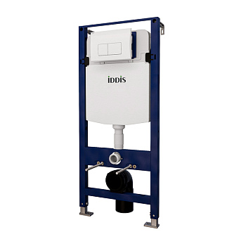 Комплект 2 в 1: инсталляция и клавиша смыва, белая, Optima Home, IDDIS, OPH0000i32K