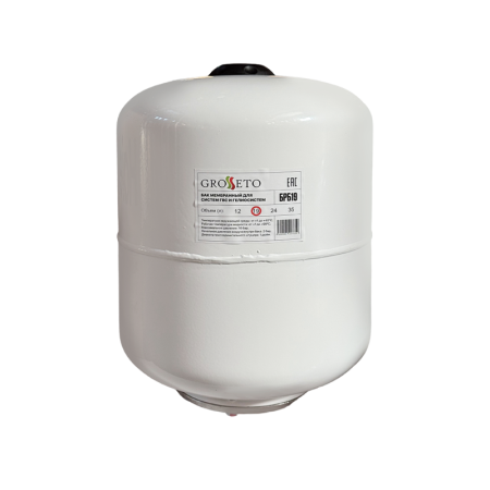 Бак расширительный для систем ГВС и гелиосистем Grosseto 19 л 1"