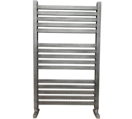 Полотенцесушитель ЛМ-6 100/50 водяной НИКА (с ком-том фарнитуры Люкс вентиль квад, RAL 9005 матовый)