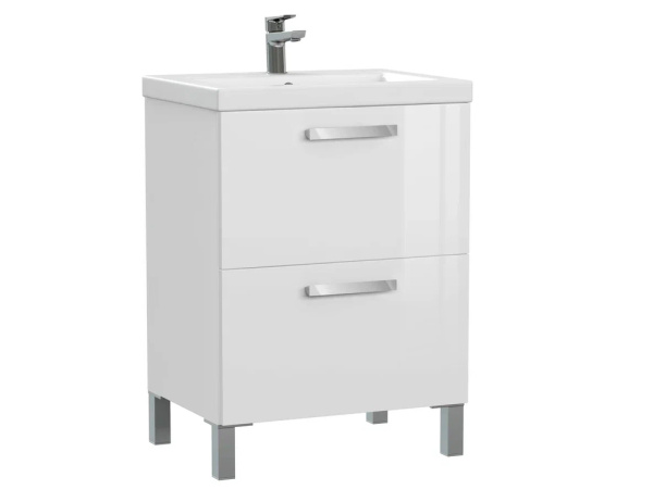Тумба под раковину напольная MELAR 60 для COMO 60 белый 64128 CERSANIT