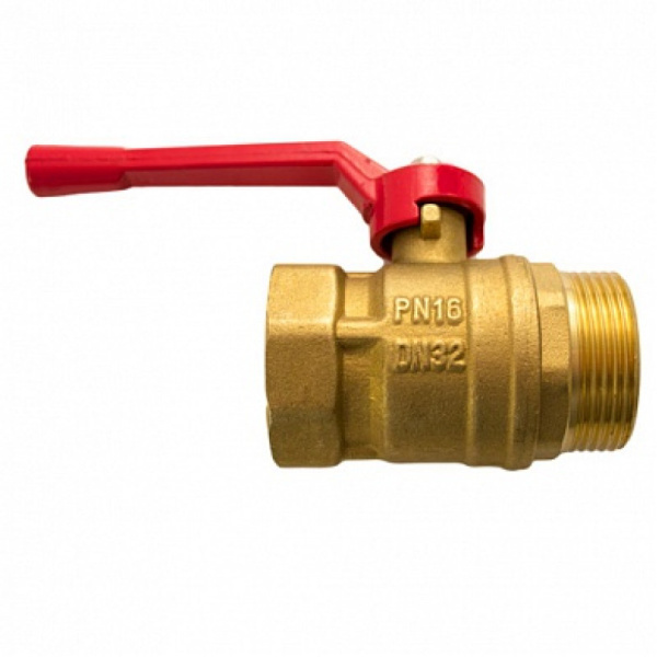 Кран шаровый БОЛОГОЕ 1 1/4" 1 1/4" вн/вн рычаг 11Б27П1(25)