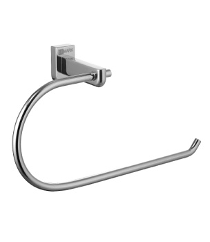 ДЕРЖАТЕЛЬ ДЛЯ ПОЛОТЕНЕЦ LEMARK OMEGA LM3135C, ПОЛУОВАЛ, ХРОМ